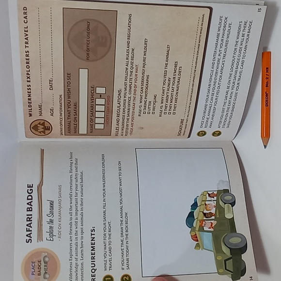 2023 DISNEY ANIMAL KINGDOM GUIDE MAPS - Picture 6 of 16